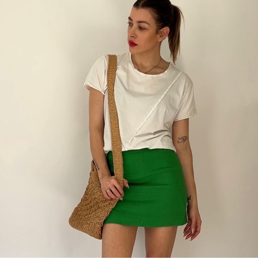 NEW - Frame Mini Skirt